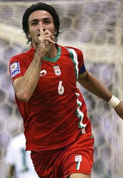 Javad Nekounam, 33 anni, 31 reti in 121 presenze con l’Iran
